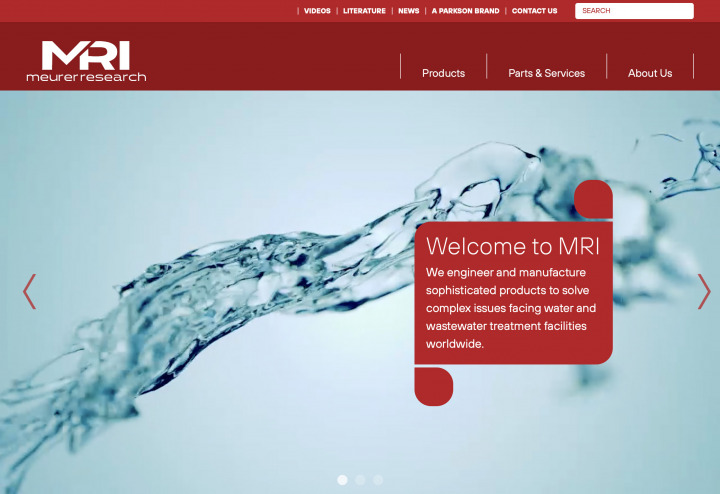 Home page of the MRI website